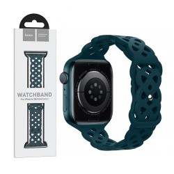 Hoco Silicone Hollow Bracelet WA09 for iWatch (42/44/45/49mm) Alfalfa Hoco Silicone Hollow Bracelet WA09 for iWatch (42/44/45/49mm) Alfalfa